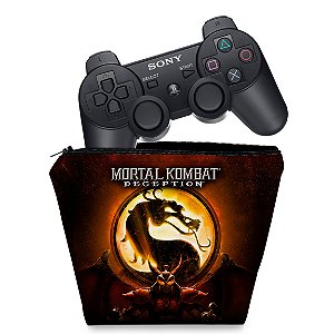 Capa PS3 Controle Case - Mortal Kombat #b