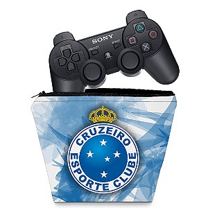 Capa PS3 Controle Case - Cruzeiro
