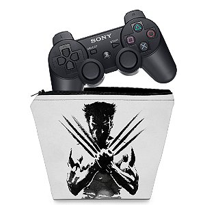 Capa PS3 Controle Case - Wolverine X-men