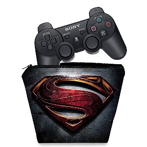 Capa PS3 Controle Case - Superman