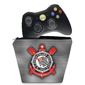 Capa Xbox 360 Controle Case - Corinthians