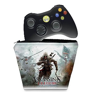 Capa Xbox 360 Controle Case - Assassins Creed 3