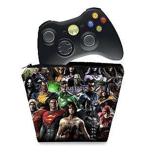 Capa Xbox 360 Controle Case - Injustice