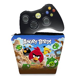 Capa Xbox 360 Controle Case - Angry Birds