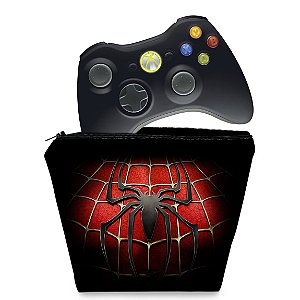 Capa Xbox 360 Controle Case - Homem-aranha #b