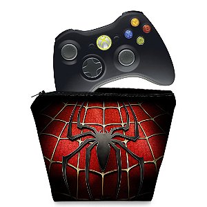 Capa Xbox 360 Controle Case - Homem-aranha A