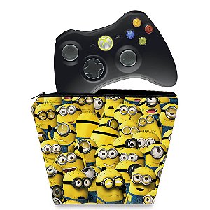 Capa Xbox 360 Controle Case - Minions