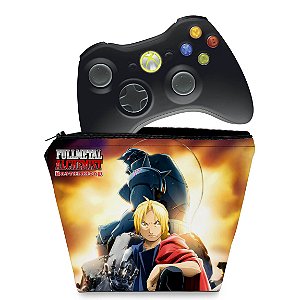 Capa Xbox 360 Controle Case - Fullmetal Alchemist