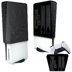 KIT Capa PS5 Fat e Case Controle - The Last Of Us Part II Bundle