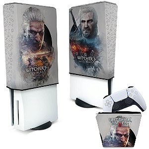 KIT Capa PS5 e Case Controle - The Witcher 3