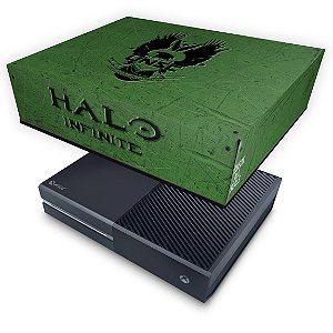Xbox One Fat Capa Anti Poeira - Halo Infinite