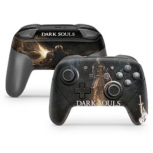 Nintendo Switch Pro Controle Skin - Dark Souls Remastered