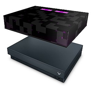 Xbox One X Capa Anti Poeira - Minecraft Enderman