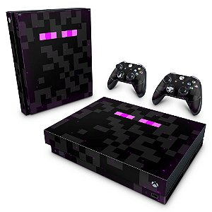 Xbox One X Skin - Minecraft Enderman