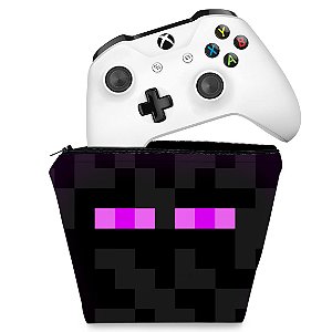 Capa Xbox One Controle Case - Minecraft Enderman