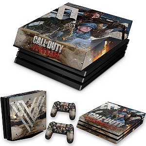 KIT PS4 Pro Skin e Capa Anti Poeira - Call of Duty Vanguard