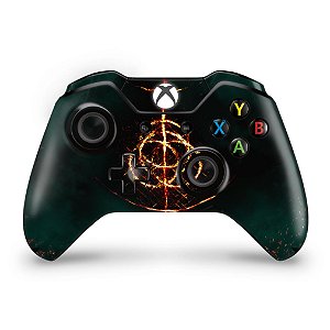 Skin Xbox One Fat Controle - Elden Ring