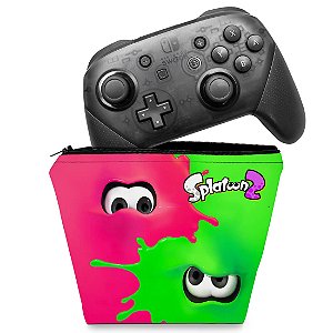 Capa Nintendo Switch Pro Controle Case - Splatoon 2