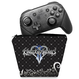 Capa Nintendo Switch Pro Controle Case - Kingdom Hearts 3