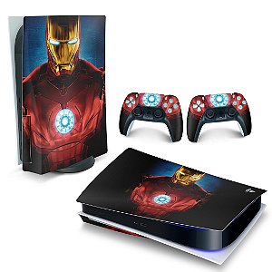 Skin PS5 - Iron Man Homem De Ferro