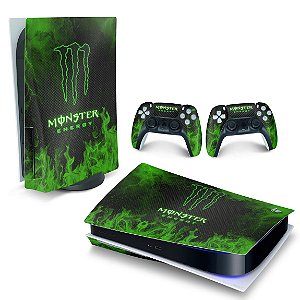 Skin PS5 - Monster Energy Drink