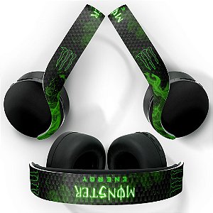 PS5 Skin Headset Pulse 3D - Monster Energy Drink