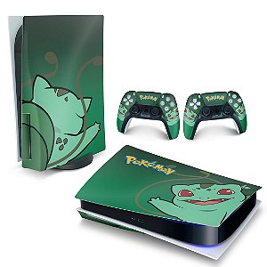 Skin PS5 Fat - Pokemon Bulbasaur