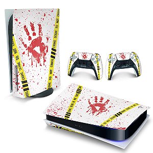 Skin PS5 - Cena De Crime Scene