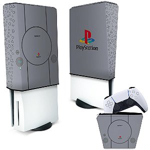 KIT Capa PS5 e Case Controle - Sony Playstation 1