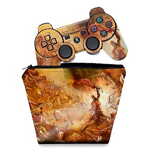 Capa PS3 Controle Case - God Of War 3 #2 - Pop Arte Skins