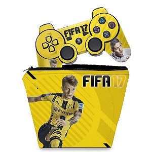 KIT PS4 Pro Skin e Capa Anti Poeira - World War Z - Pop Arte Skins