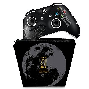 KIT Capa Case e Skin Xbox One Slim X Controle - Final Fantasy XV Bundle