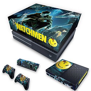 KIT Xbox One Fat Skin e Capa Anti Poeira - Watchmen