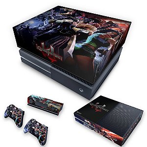 KIT Xbox One Fat Skin e Capa Anti Poeira - Killer Instinct