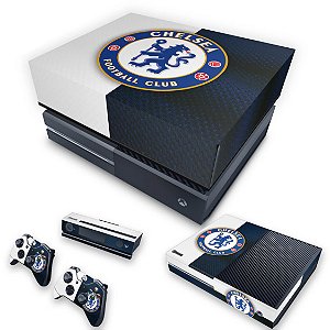 KIT Xbox One Fat Skin e Capa Anti Poeira - Chelsea