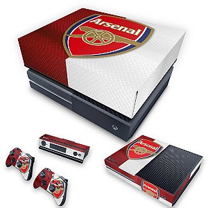 KIT Xbox One Fat Skin e Capa Anti Poeira - Arsenal Football Club