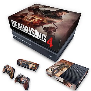 KIT Xbox One Fat Skin e Capa Anti Poeira - Dead Rising 4