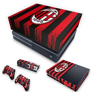 KIT Xbox One Fat Skin e Capa Anti Poeira - AC Milan