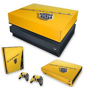 Skin PS4 Pro Adesivo - Camaro - Transformers