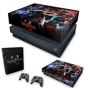 KIT Xbox One X Skin e Capa Anti Poeira - Killer Instinct