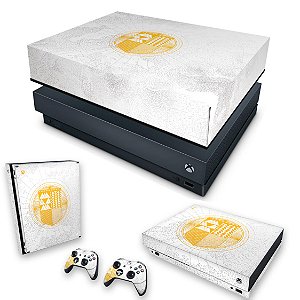 KIT Xbox One X Skin e Capa Anti Poeira - Destiny Limited Edition