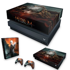 KIT Xbox One X Skin e Capa Anti Poeira - The Medium