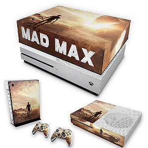 KIT Xbox One S Slim Skin e Capa Anti Poeira - Mad Max