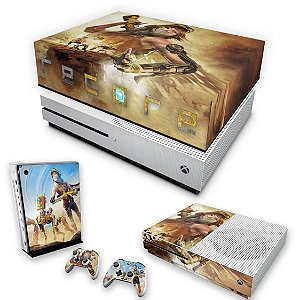 KIT Xbox One S Slim Skin e Capa Anti Poeira - Recore