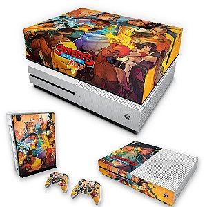 KIT Xbox One S Slim Skin e Capa Anti Poeira - Streets of Rage 4