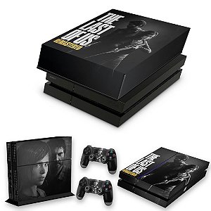 KIT PS4 Fat Skin e Capa Anti Poeira - The Last Of Us Remastered