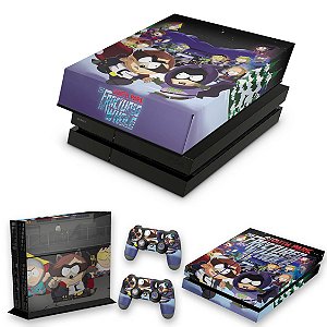 KIT PS4 Fat Skin e Capa Anti Poeira - South Park: The Fractured But Whole