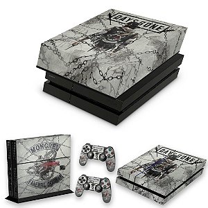 KIT PS4 Fat Skin e Capa Anti Poeira - Days Gone