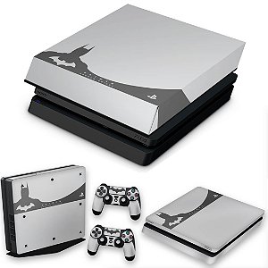 KIT PS4 Slim Skin e Capa Anti Poeira - Batman Arkham - Special Edition