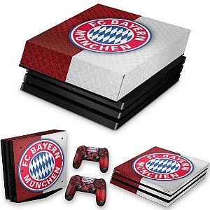 KIT PS4 Pro Skin e Capa Anti Poeira - Bayern
